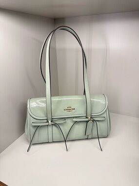 Coach Bridget Flap Shoulder Bag With Bows CDY94
